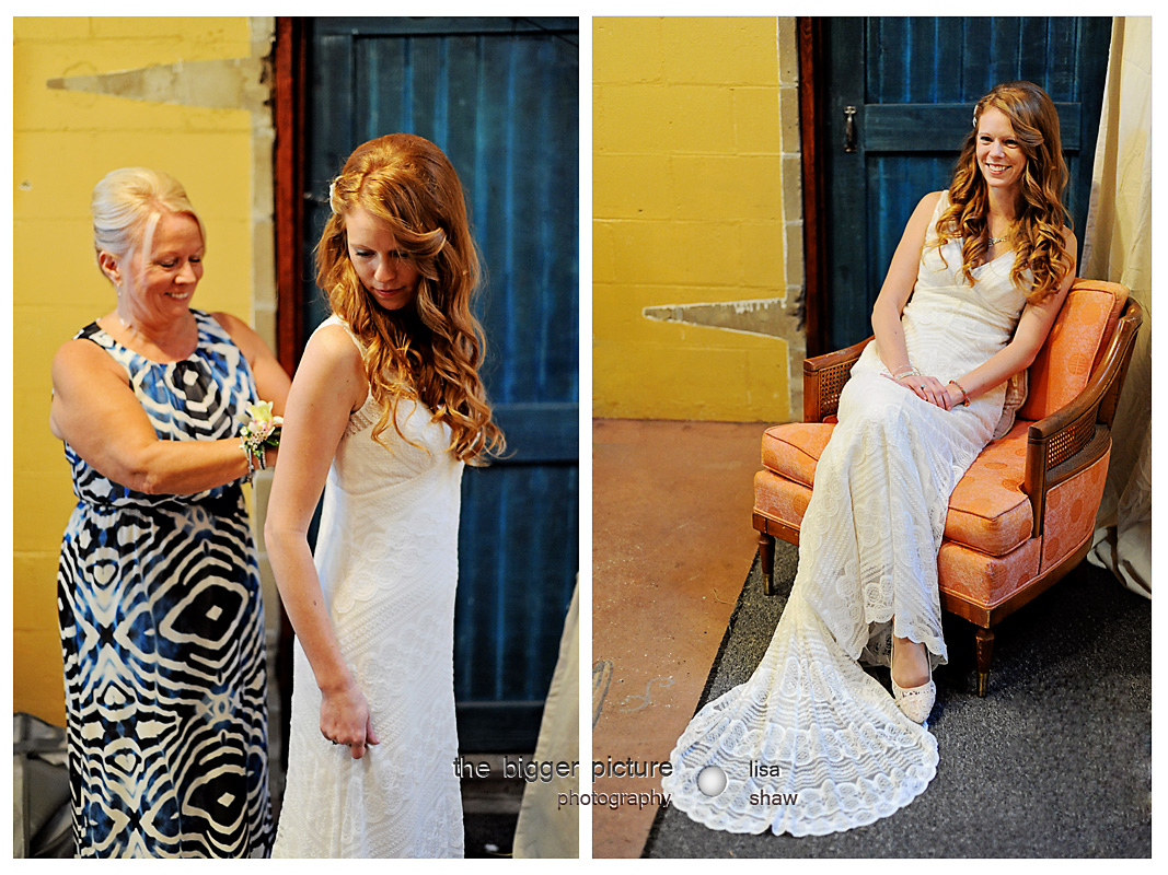 Blue Dress Barn Wedding, Rebecca and Jessica Roost — The Bigger ...